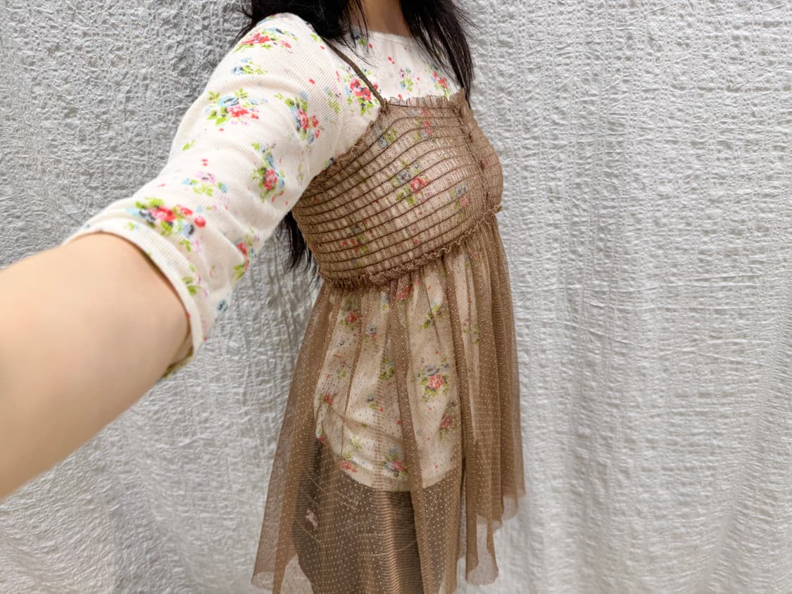 latte sheer bustier 상품이미지5