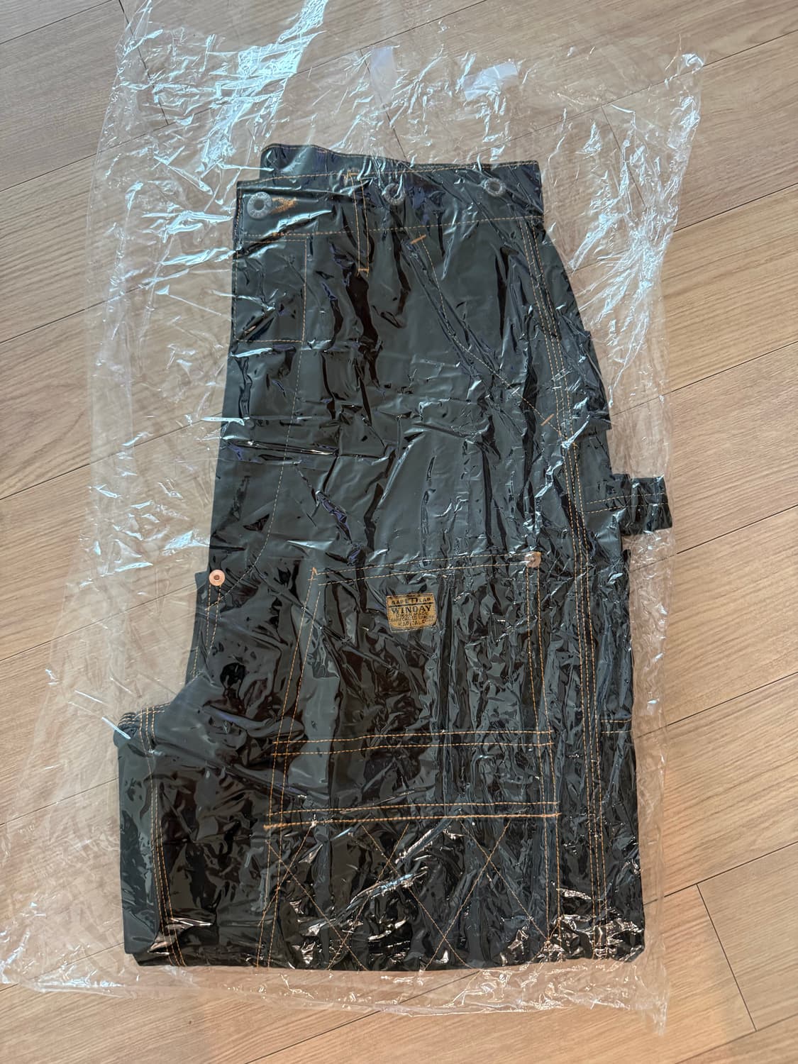 캐피탈 럼버 팬츠 블랙 상품이미지2