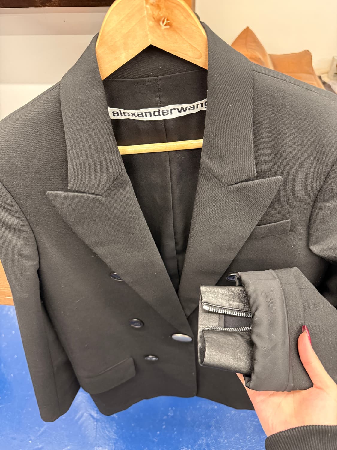 Wang 알렉산더왕 레더암 블레이저 상품이미지6