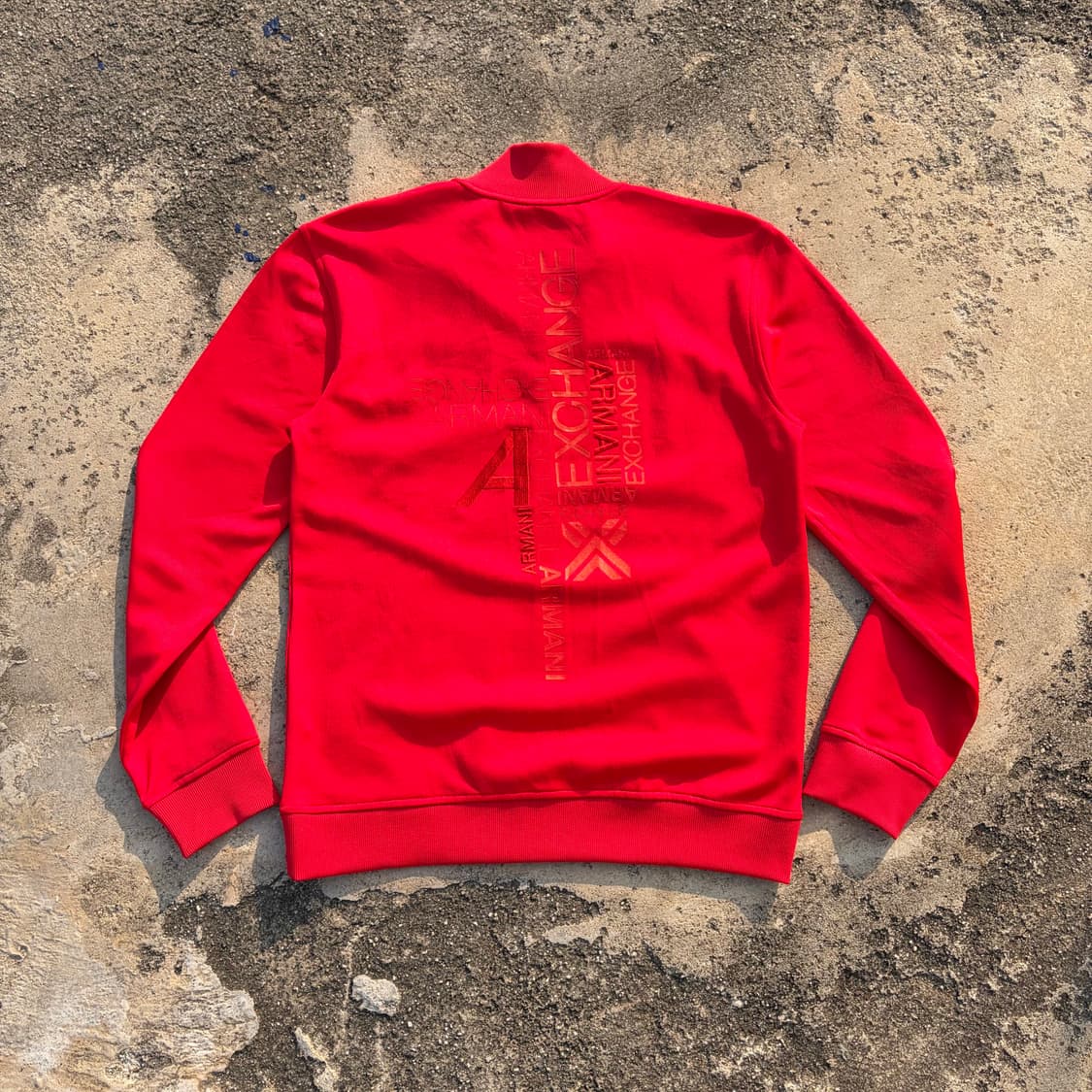 아르마니 익스체인지 빈티지 트랙탑 져지 M 상품이미지1