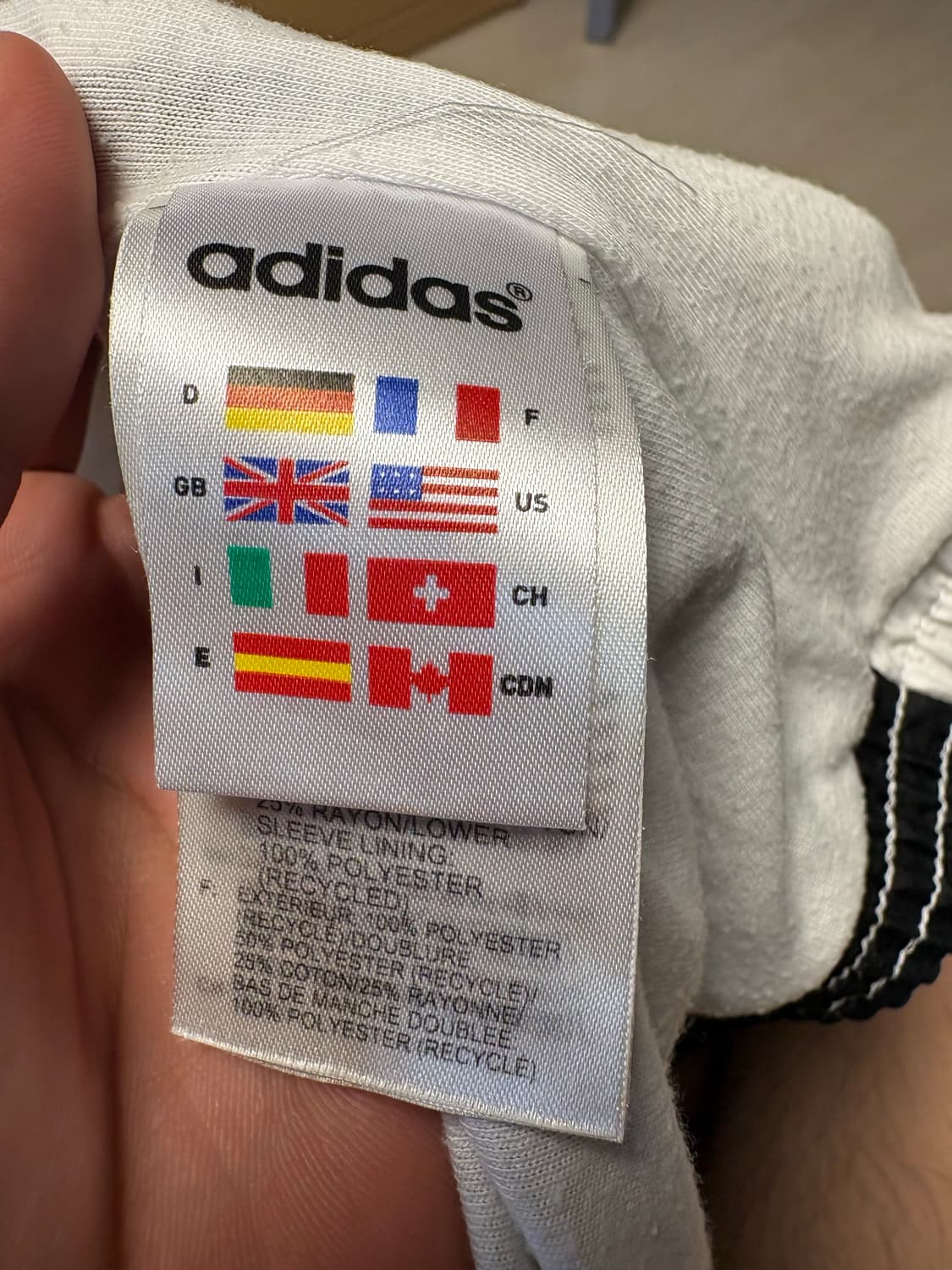 아이다스 독일 96 우븐 트랙 자켓 상품이미지4