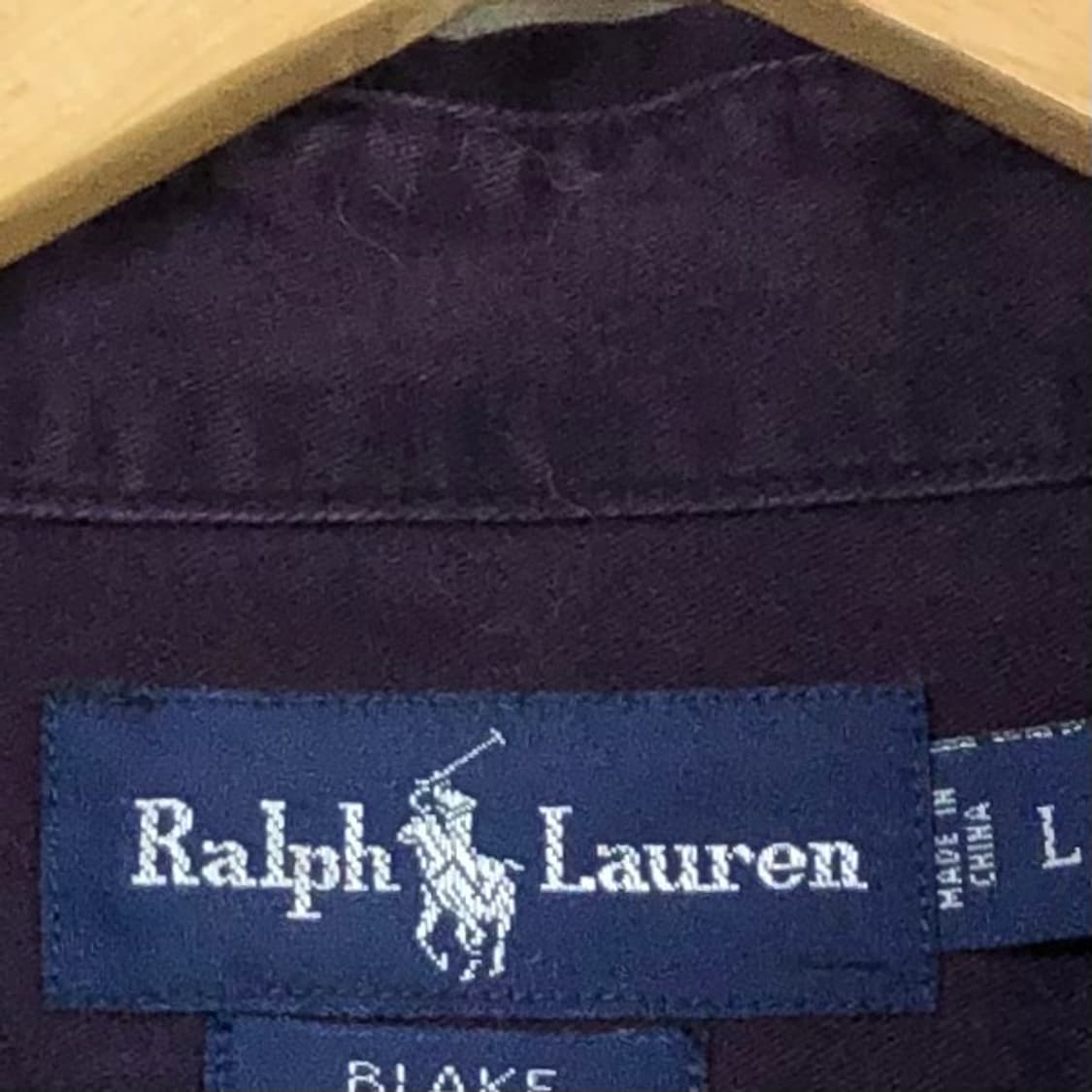 XL 폴로 솔리드 코튼 셔츠 상품이미지3