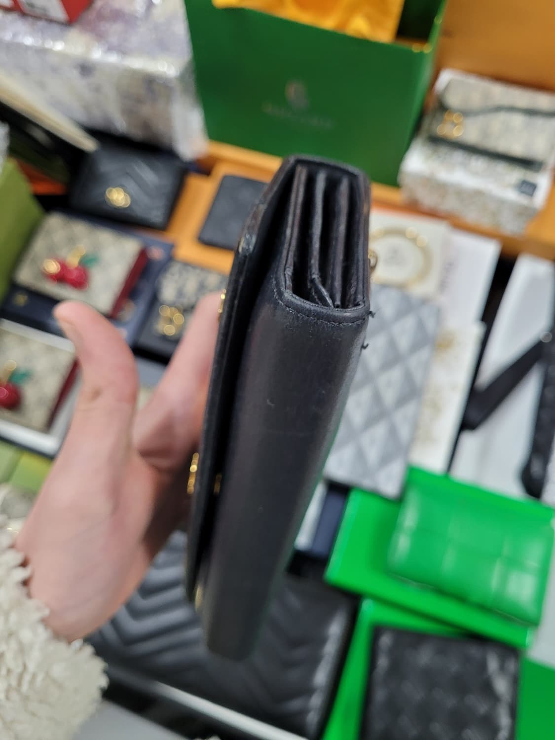 MCM 블랙 장지갑 남여공용 상품이미지4