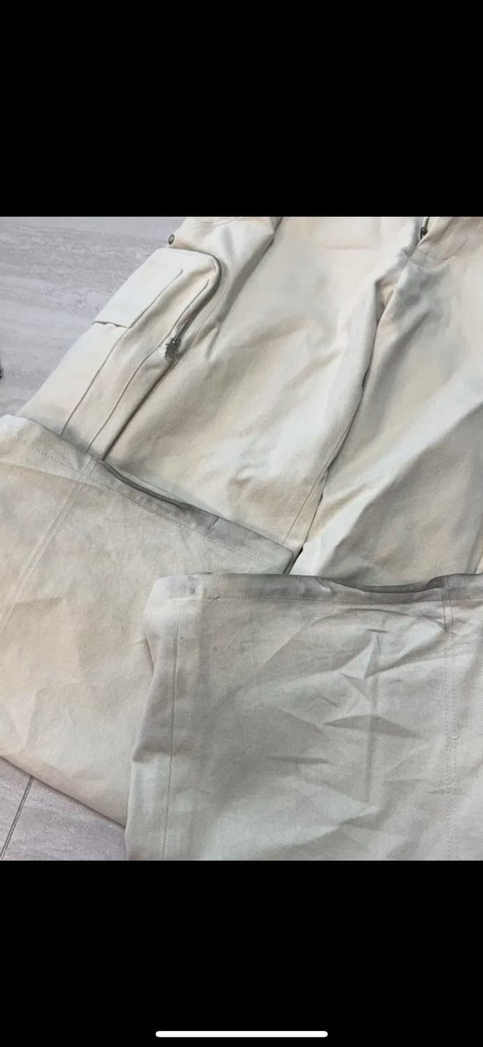 카시코 Detachable Cargo Pants 아이보리 카고 팬츠 상품이미지4