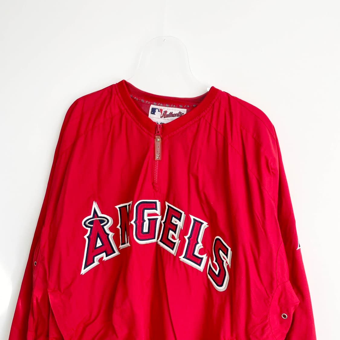 F1 마제스틱 애너하임 에인절스 윈드브레이커 웜업 재킷 L사이즈 상품이미지2