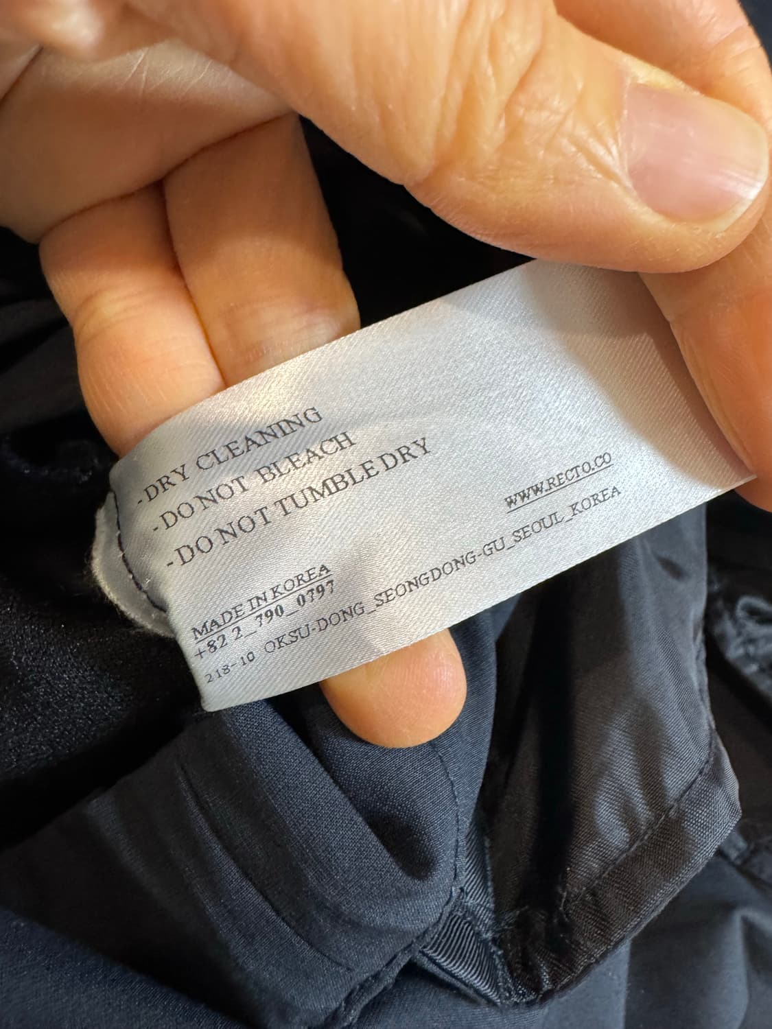 recto 렉토 셔츠 원피스 상품이미지4