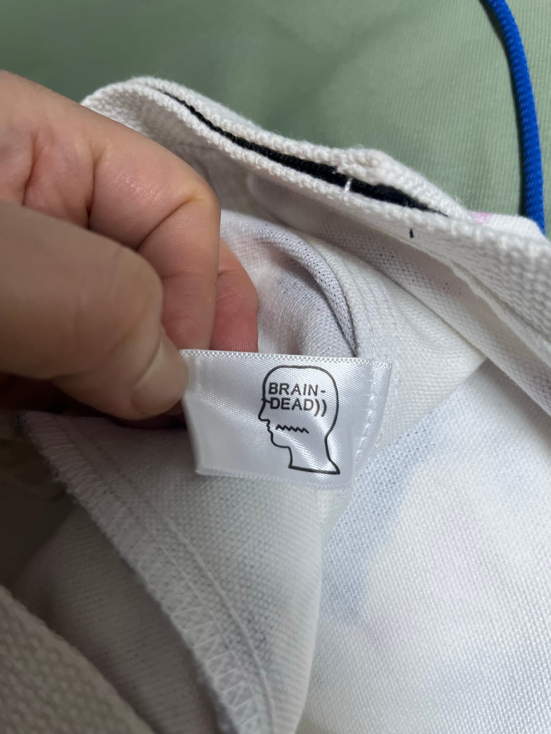 브레인데드(Brain Dead)의 화이트 페인팅 카펜터 팬츠 새상품 S 상품이미지3