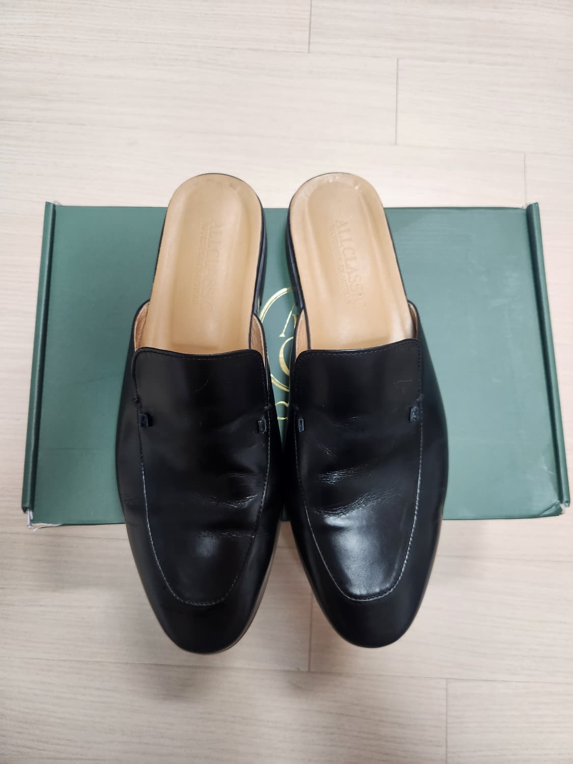 ALLCLASS 남성 소가죽 뮬 슬리퍼 265사이즈 상품이미지2