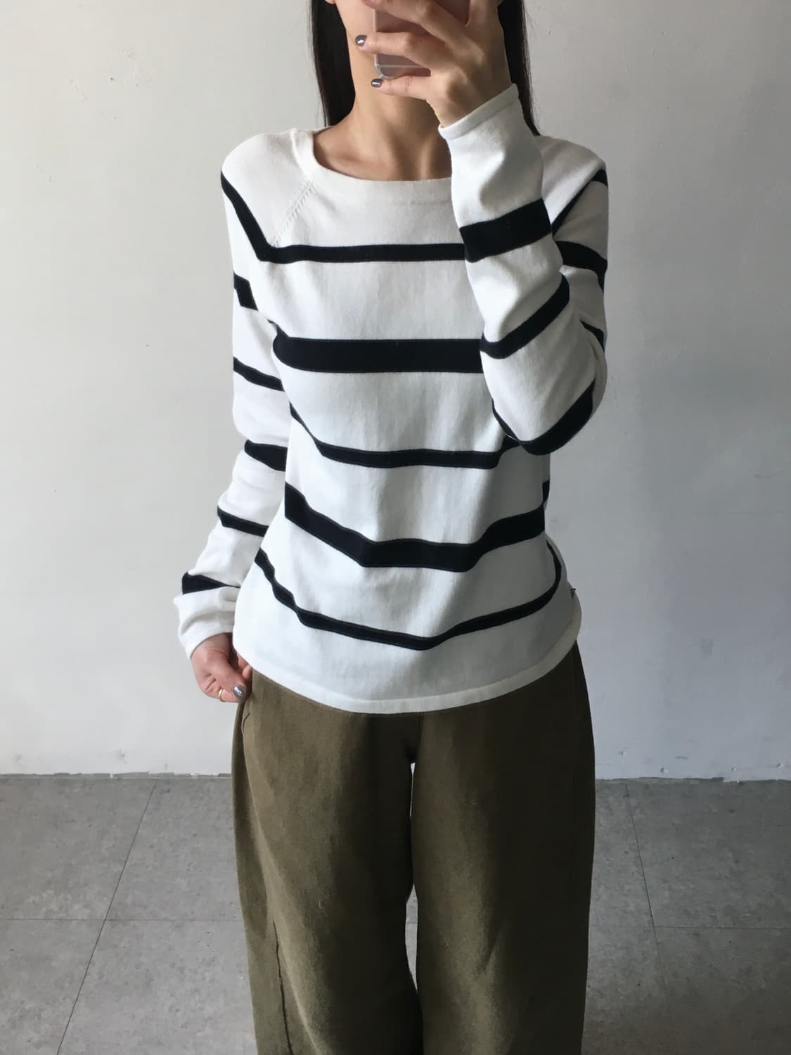 폴로 랄프로렌 스트라이프 롱슬리브 상품이미지1