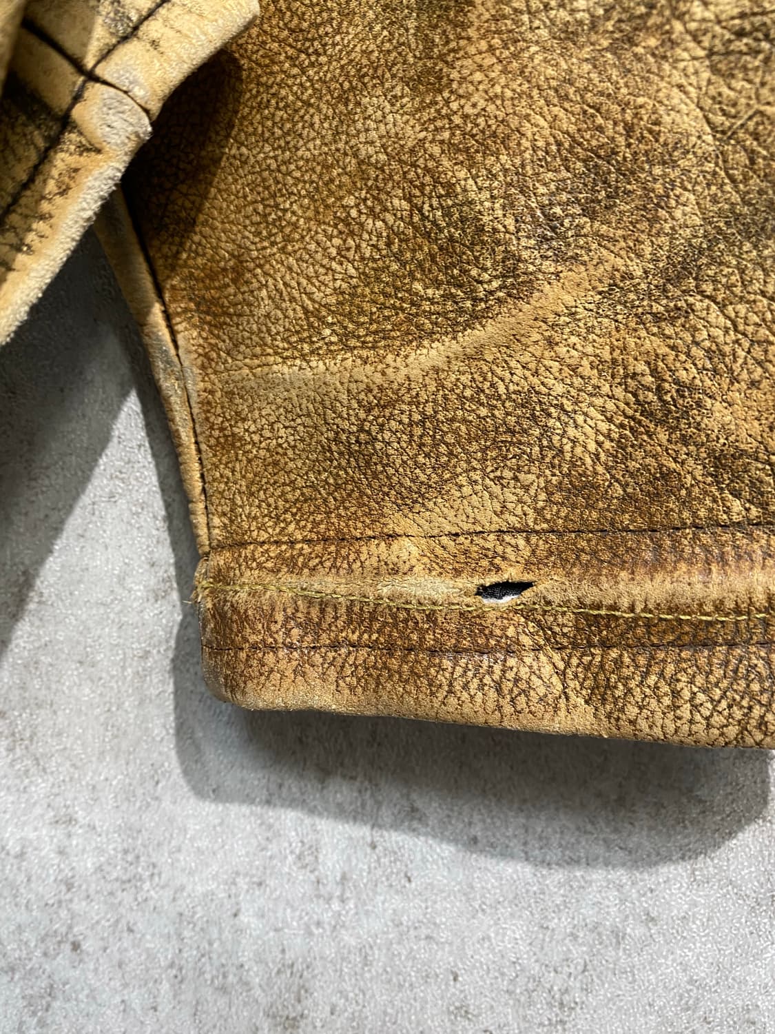 [97-100] 90s Shane 카우하이드 빈티지 레더자켓 상품이미지5