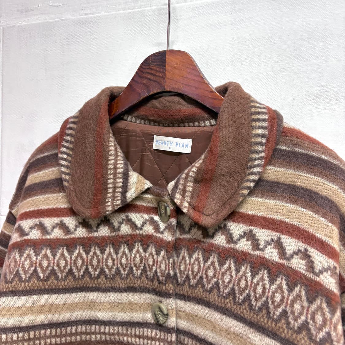 웨스턴 에스닉 퀼팅 패턴 자켓 (JPN) 상품이미지2