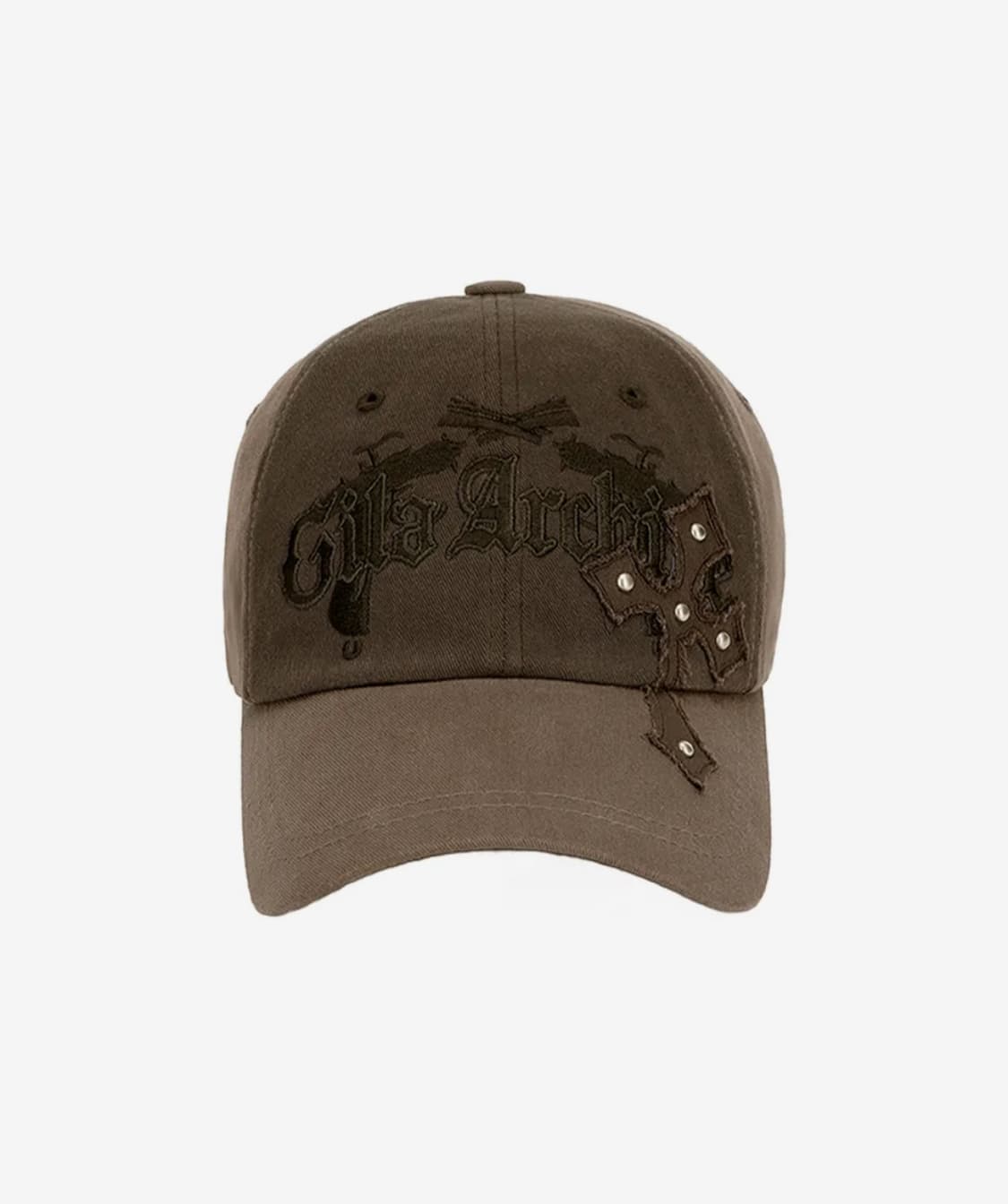 길라아카이브 CROSS PATCHED PISTOL BALLCAP_BR 상품이미지1