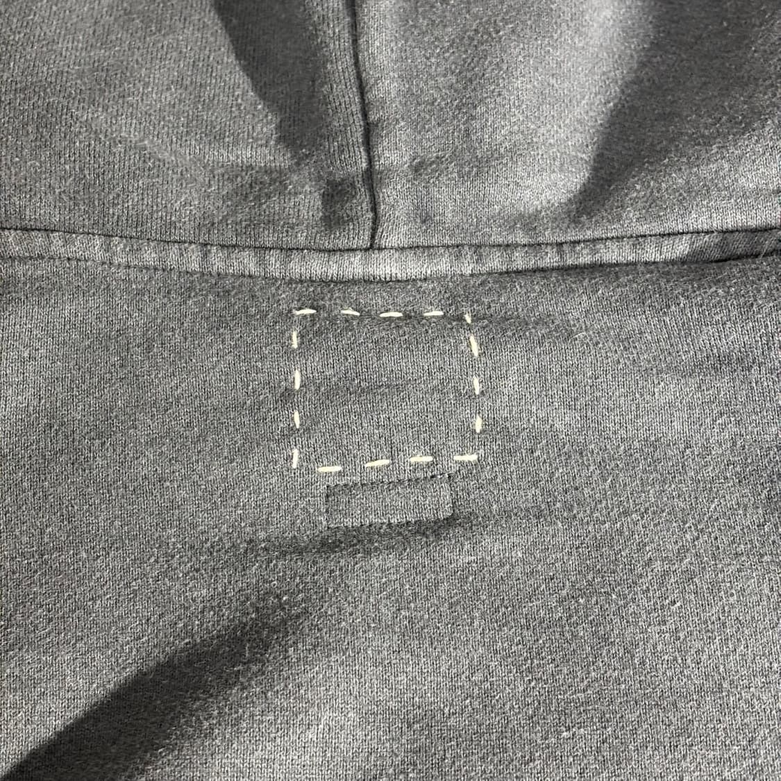 3) visvim 비즈빔 25SS 점보 SB 대미지드 후디 후드 블랙 상품이미지5