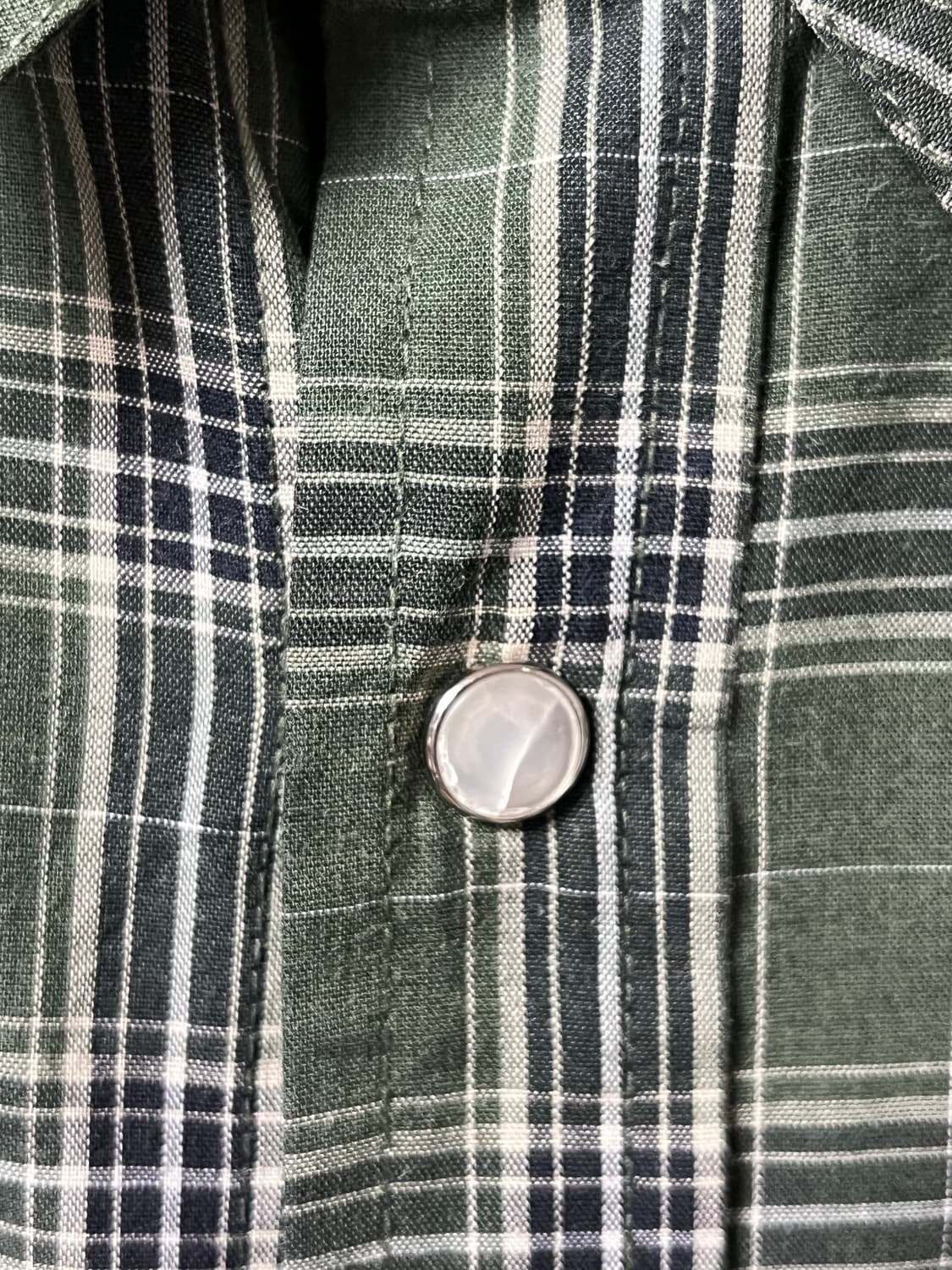 빈티지 웨스턴 체크 셔츠 상품이미지4