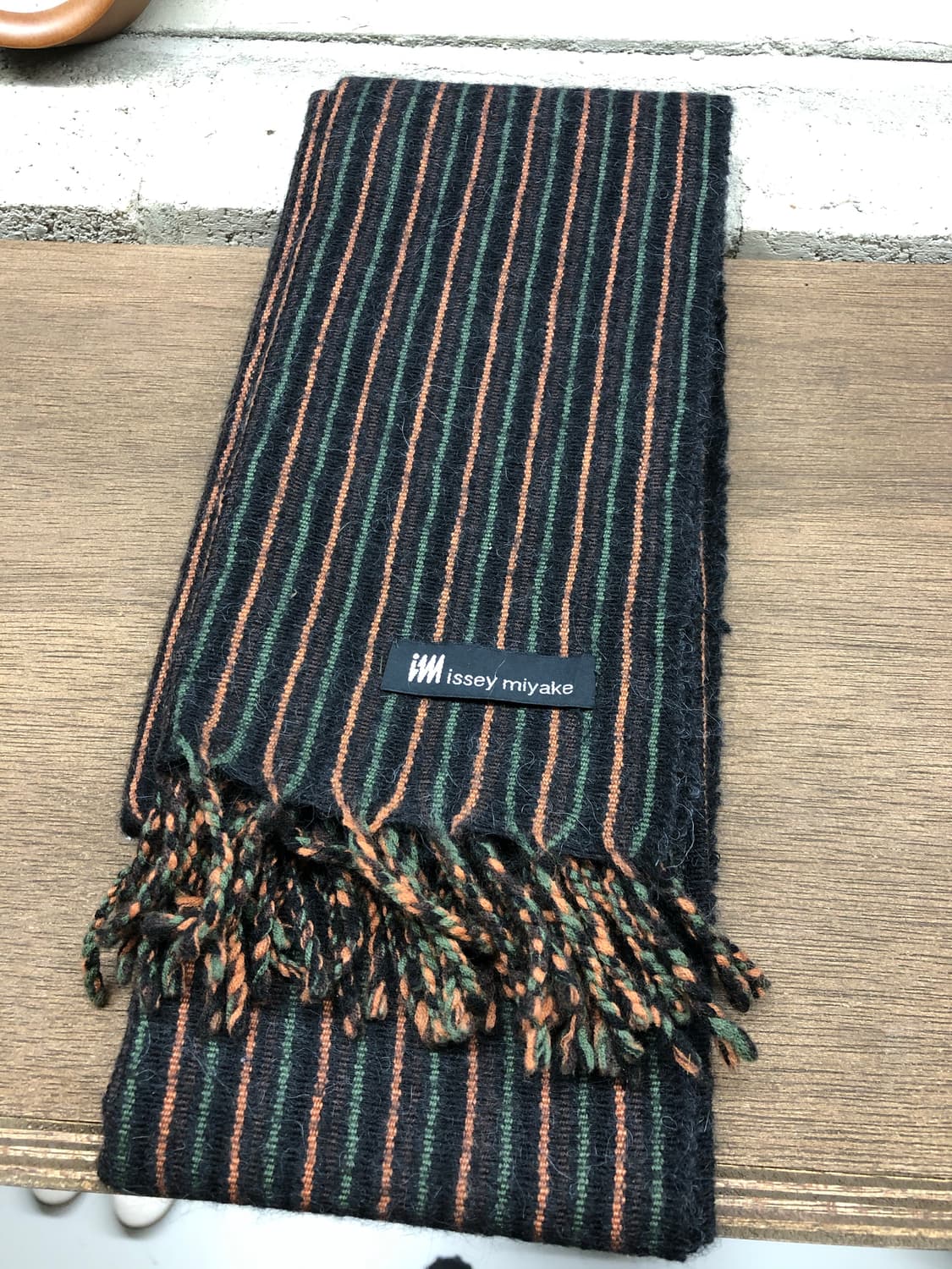 issey miyake 스트라이프 머플러  상품이미지3