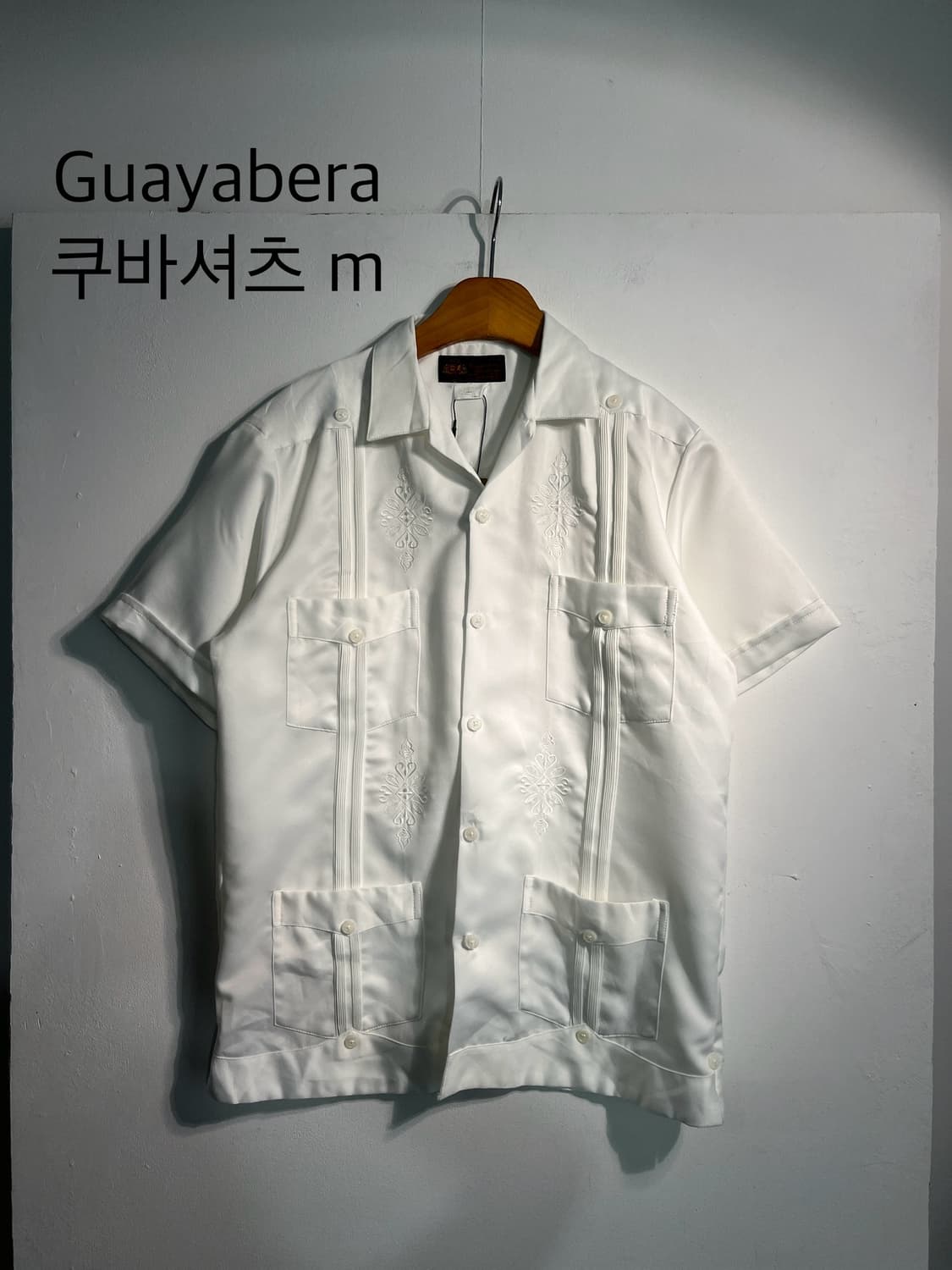 Guayabera shirts (쿠바 셔츠) 여성m 상품이미지1