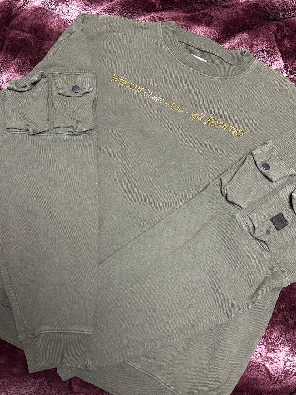 [4]캐피탈 8 니켈 슬리브 크루넥 스웻 상품이미지2