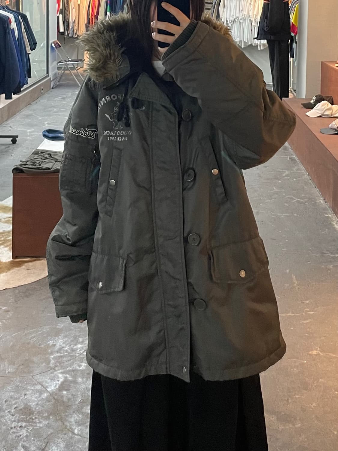 테드컴퍼니 N3B 야상후디자켓 H2478 상품이미지1