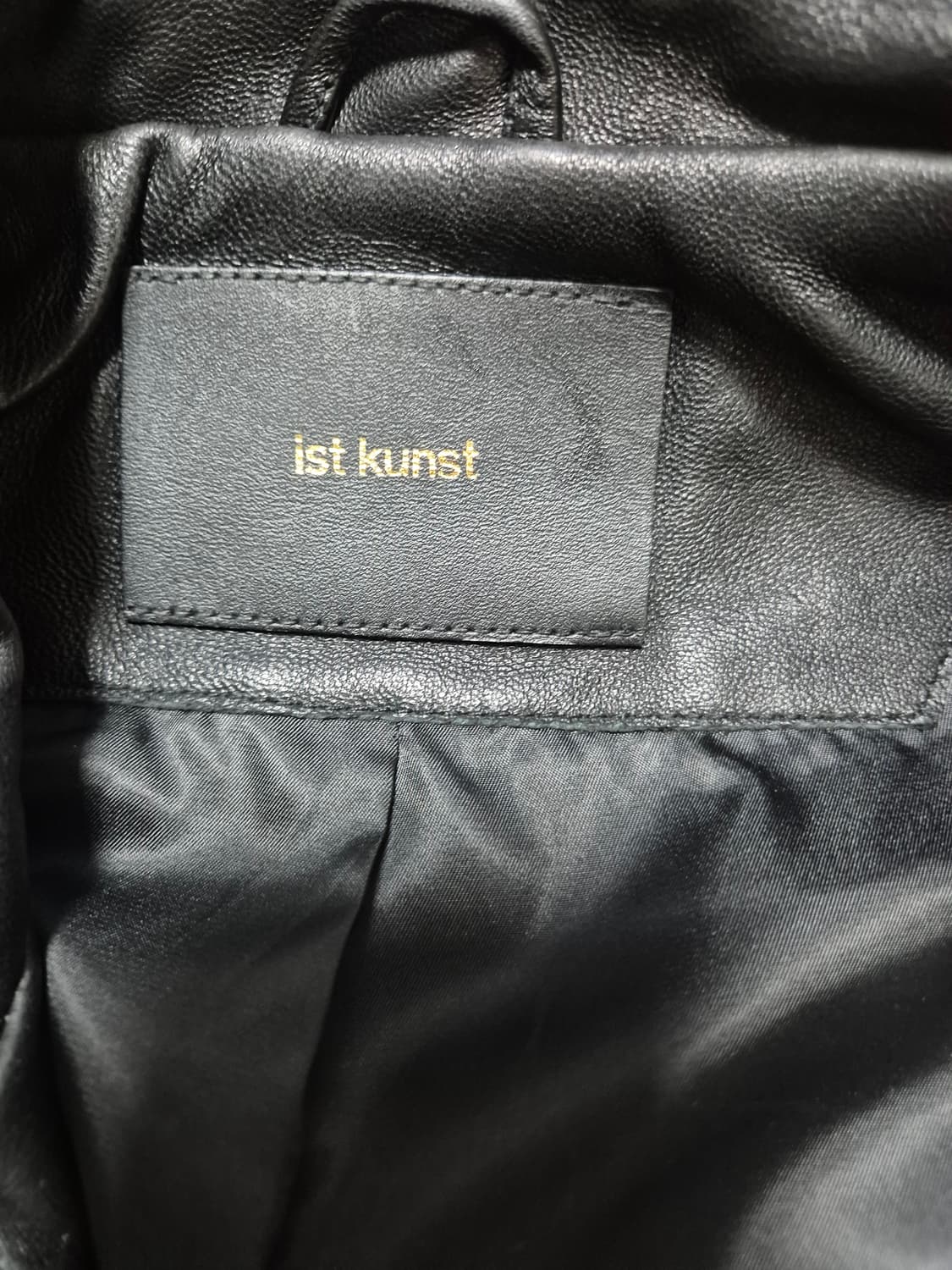 이스트쿤스트(istkunst) 천연양가죽 라이더 가죽자켓 상품이미지5