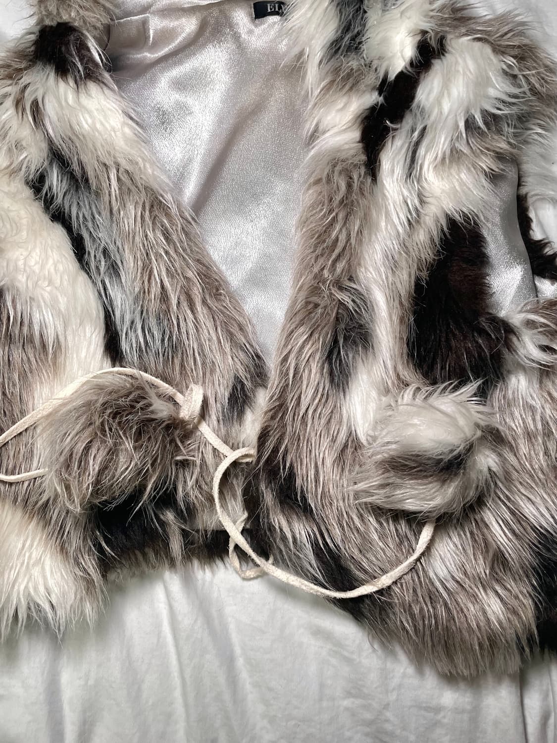 y2k pinterest fur vest vintage 핀터깔 털조끼  상품이미지4