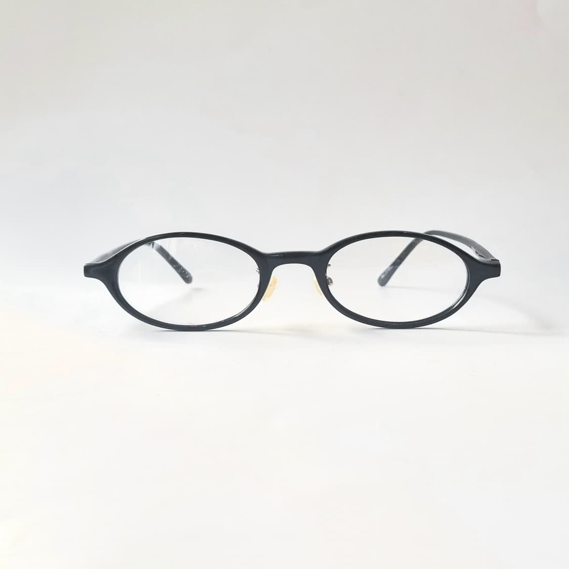 데드스탁 오벌 블랙 코받침있는 뿔테 1408 상품이미지2