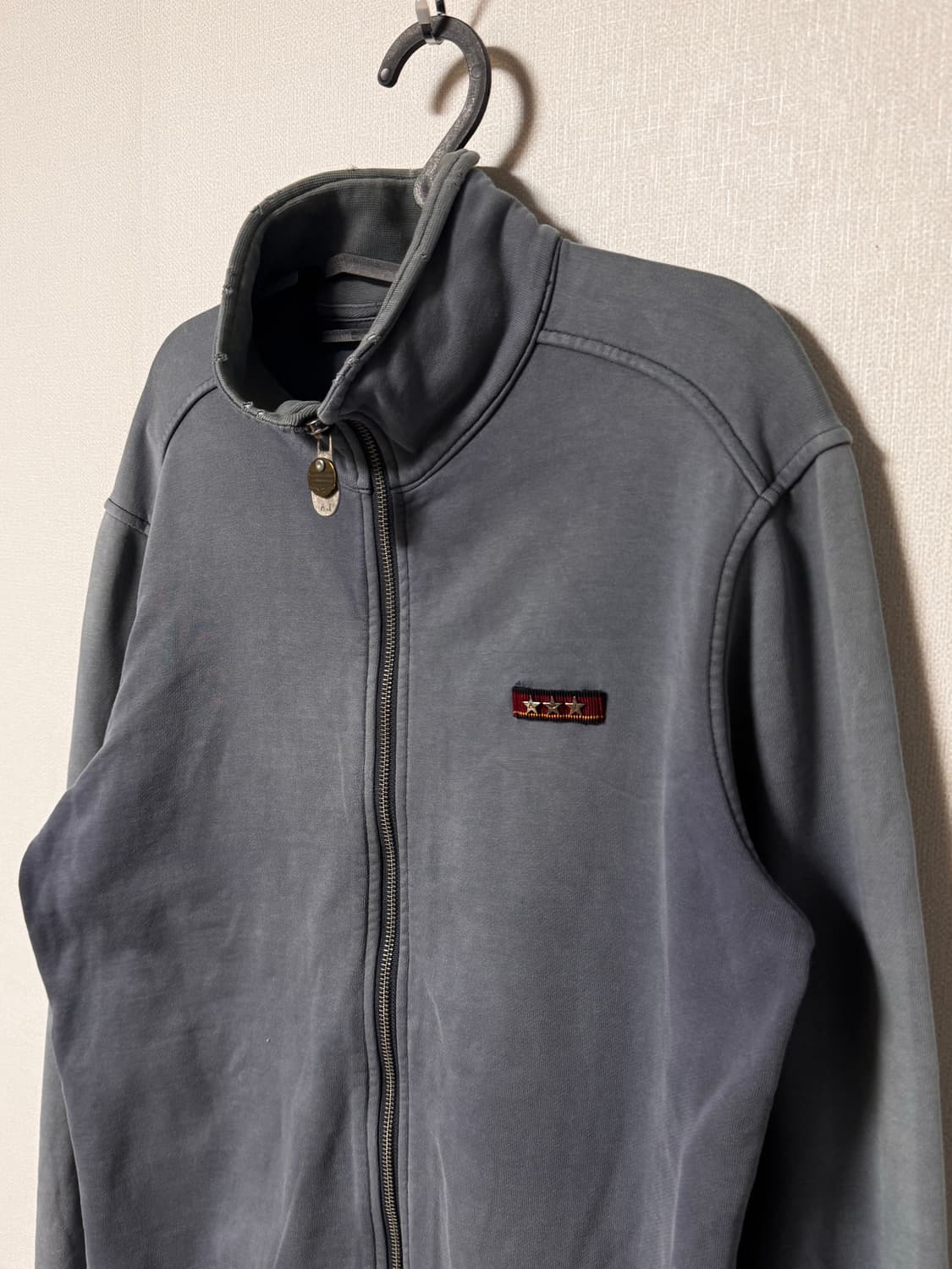 아르마니 진스 데미지 투웨이 코튼 자켓 상품이미지1