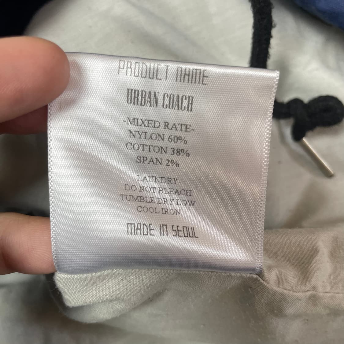 킹스툴 76 프린팅 코치 자켓 M 상품이미지7