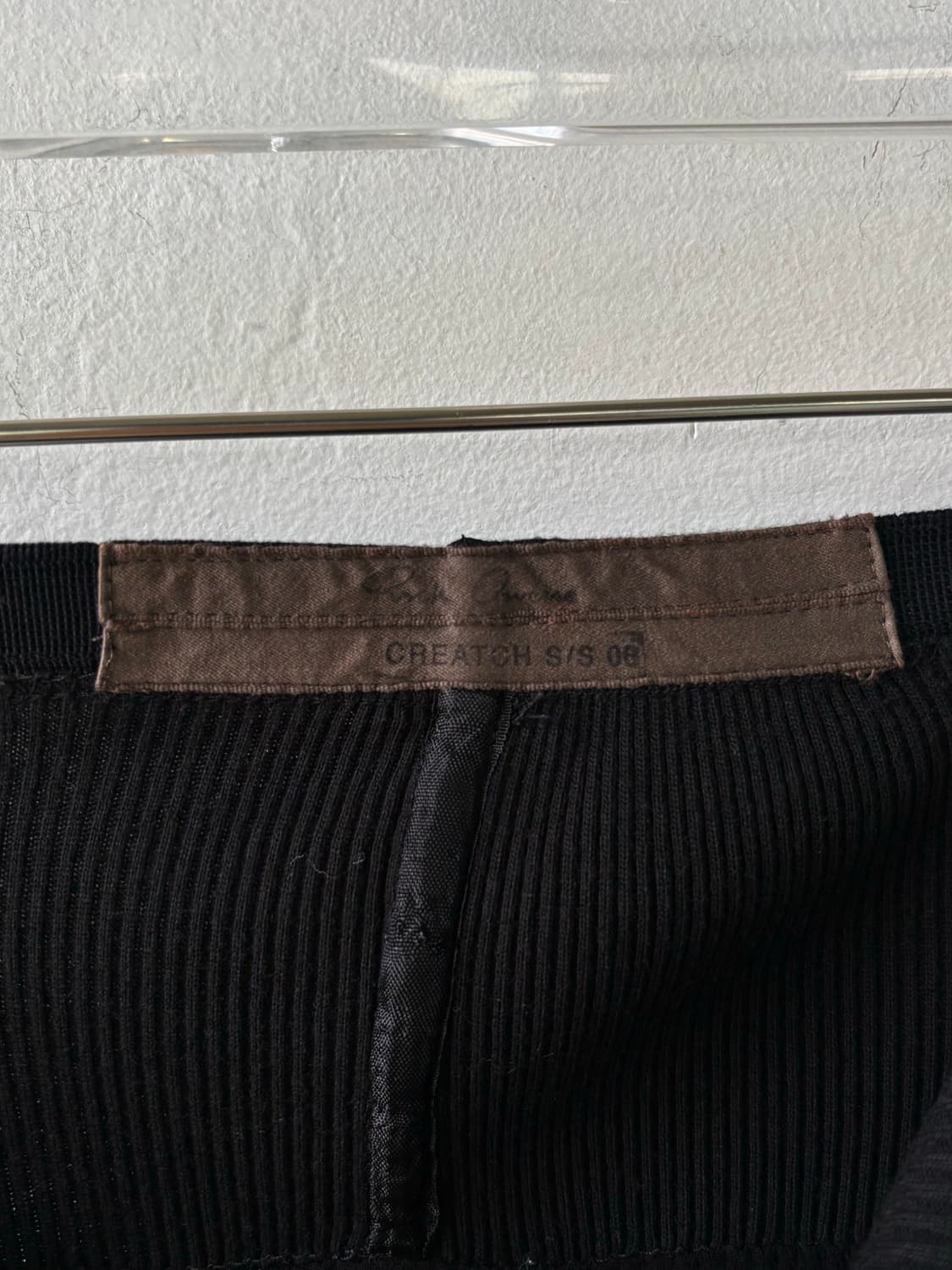 릭오웬스 08SS ‘Creatch 실크 스커트 상품이미지10