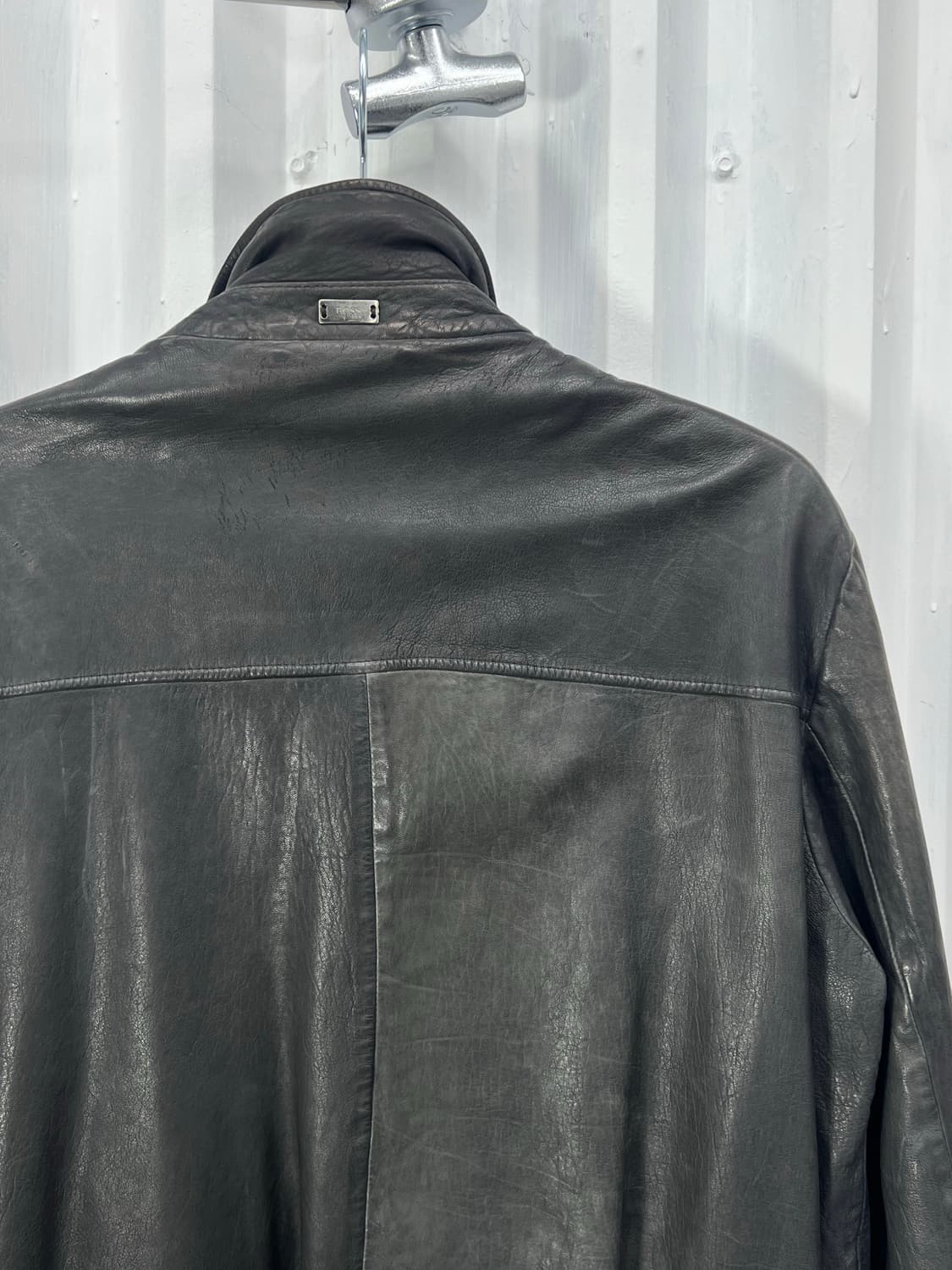 90s Hugo Boss lambskin multi-zip 상품이미지6