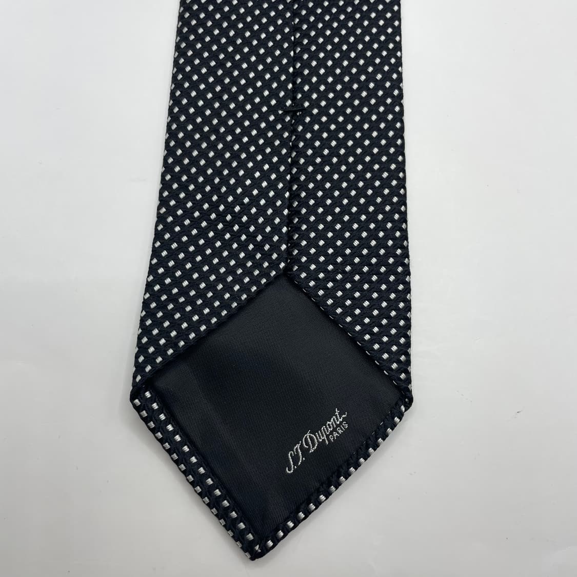 566) (S.T DUPONT) 듀퐁 패턴 넥타이 상품이미지4