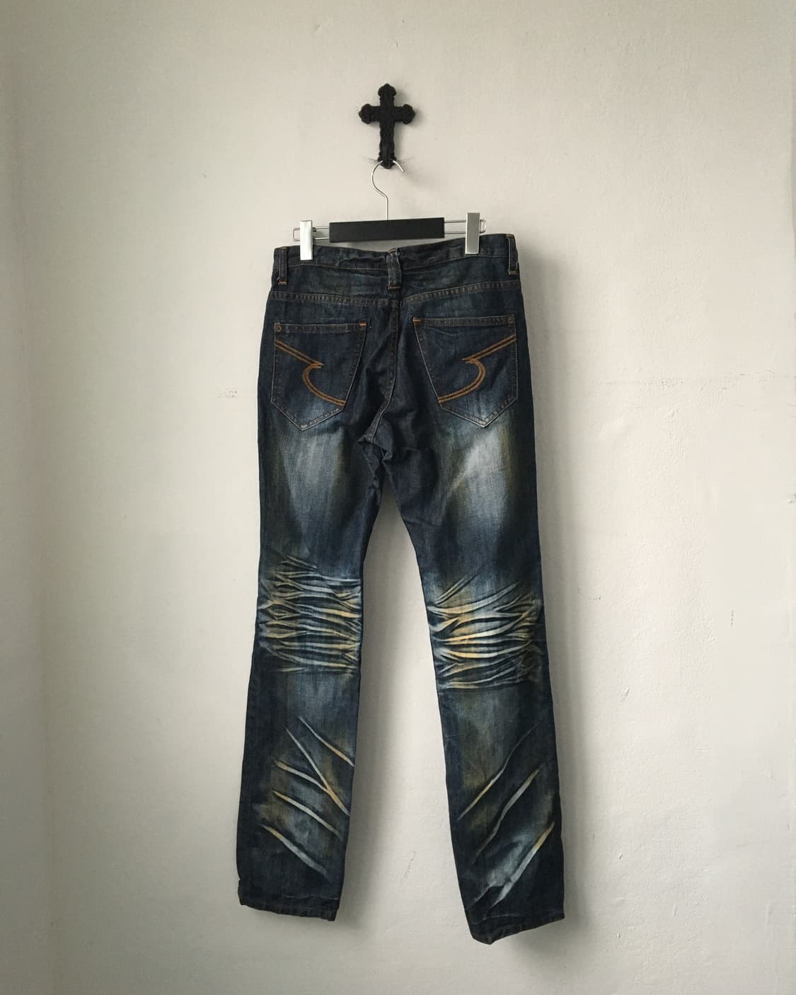 Semantic design washing pants 상품이미지3