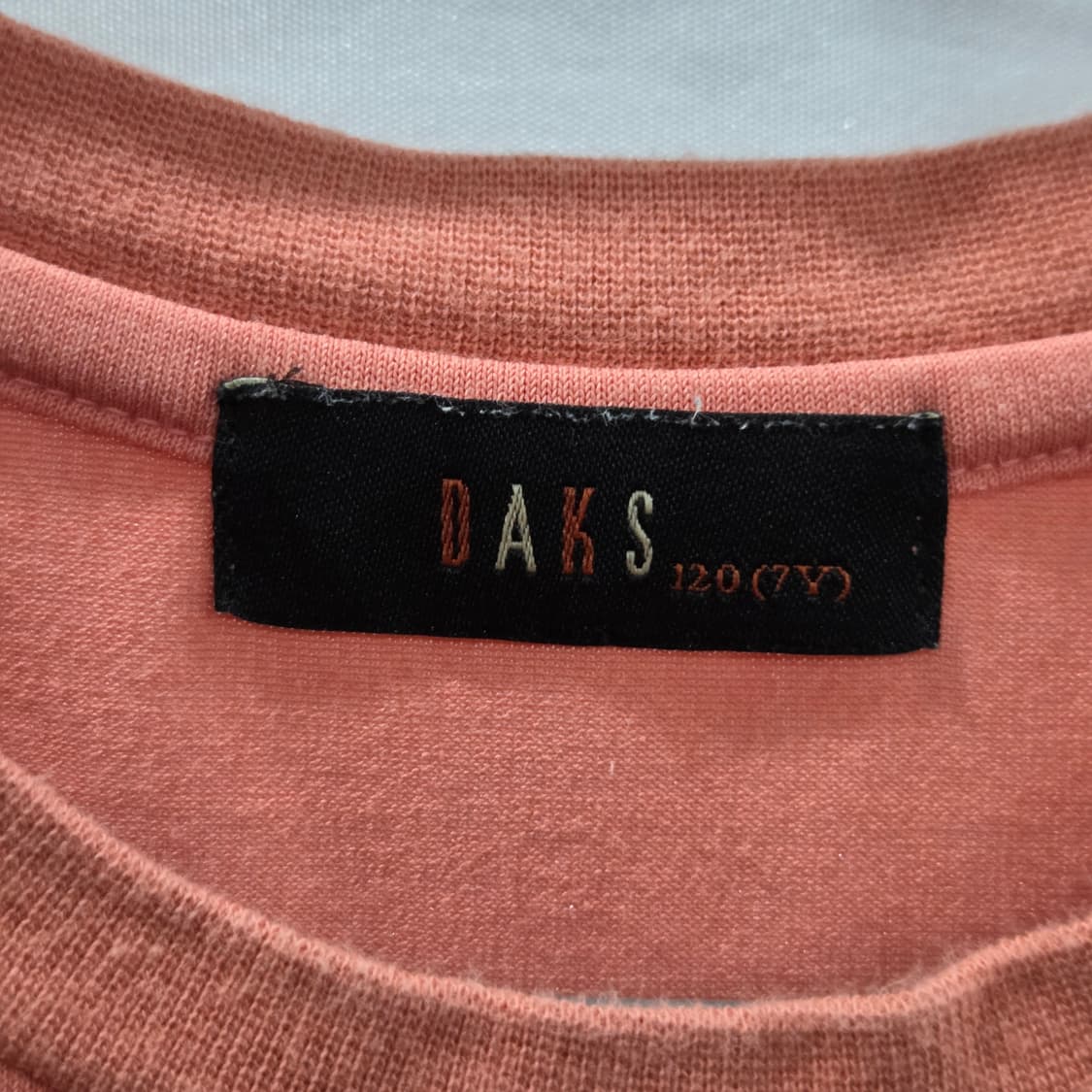 닥스 키즈 크랩 자수 티셔츠 120/7  상품이미지3