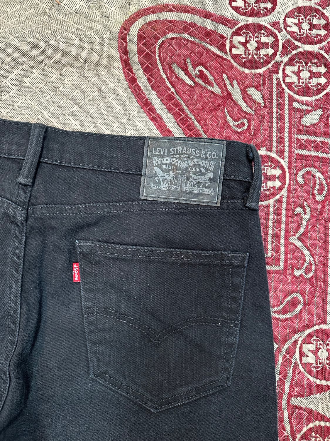 리바이스 블랙진  상품이미지6