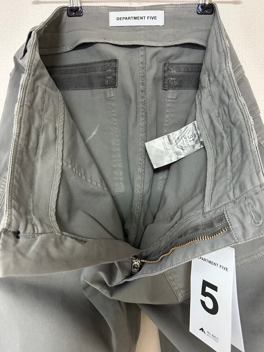 DEPARTMENT 5 / 슬림핏퍼티그 / 31 / 새상품 상품이미지9