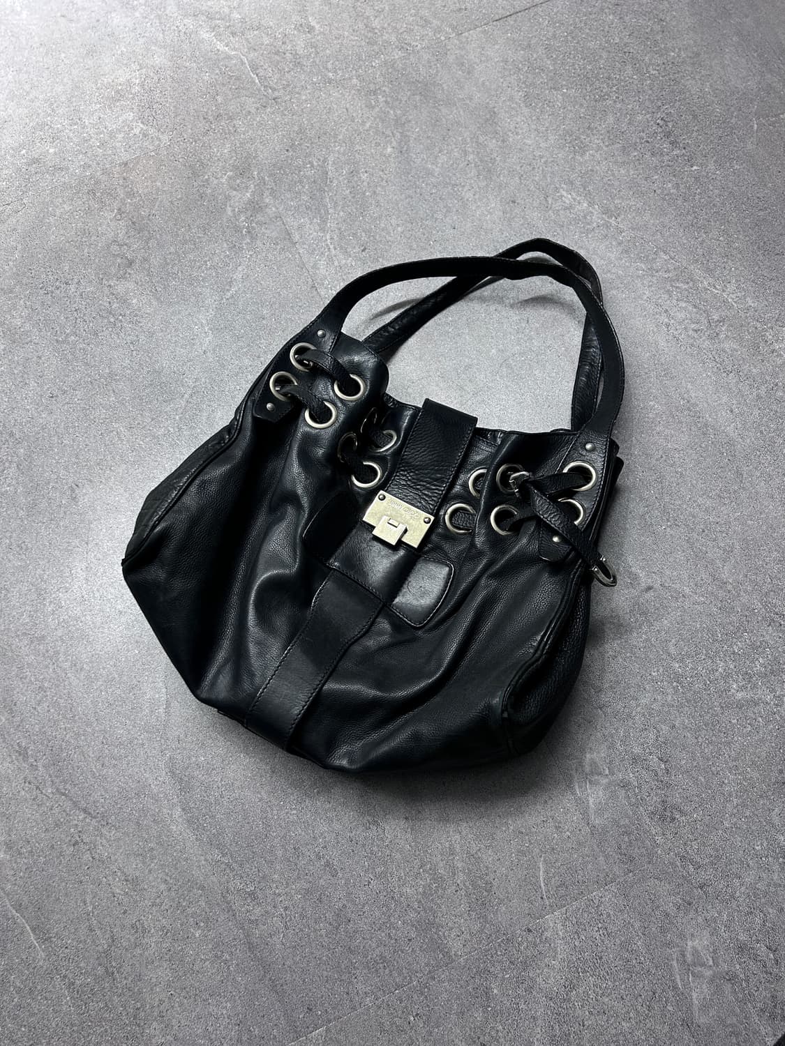 지미추 아일렛 레더 링 백 상품이미지1