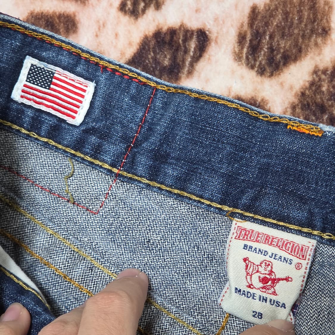 트루릴리전 빌리 중청 워싱 데미지 데님 팬츠 상품이미지9