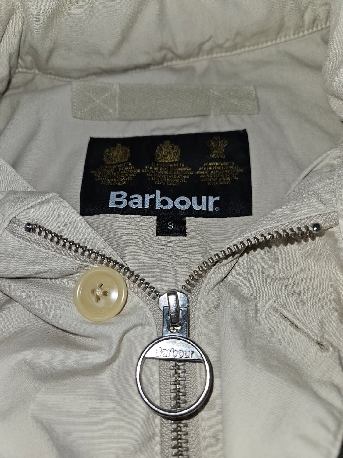 바버 워터프루프 멀티포켓 스트링 버클넥 바람막이 자켓 정품 상품이미지5