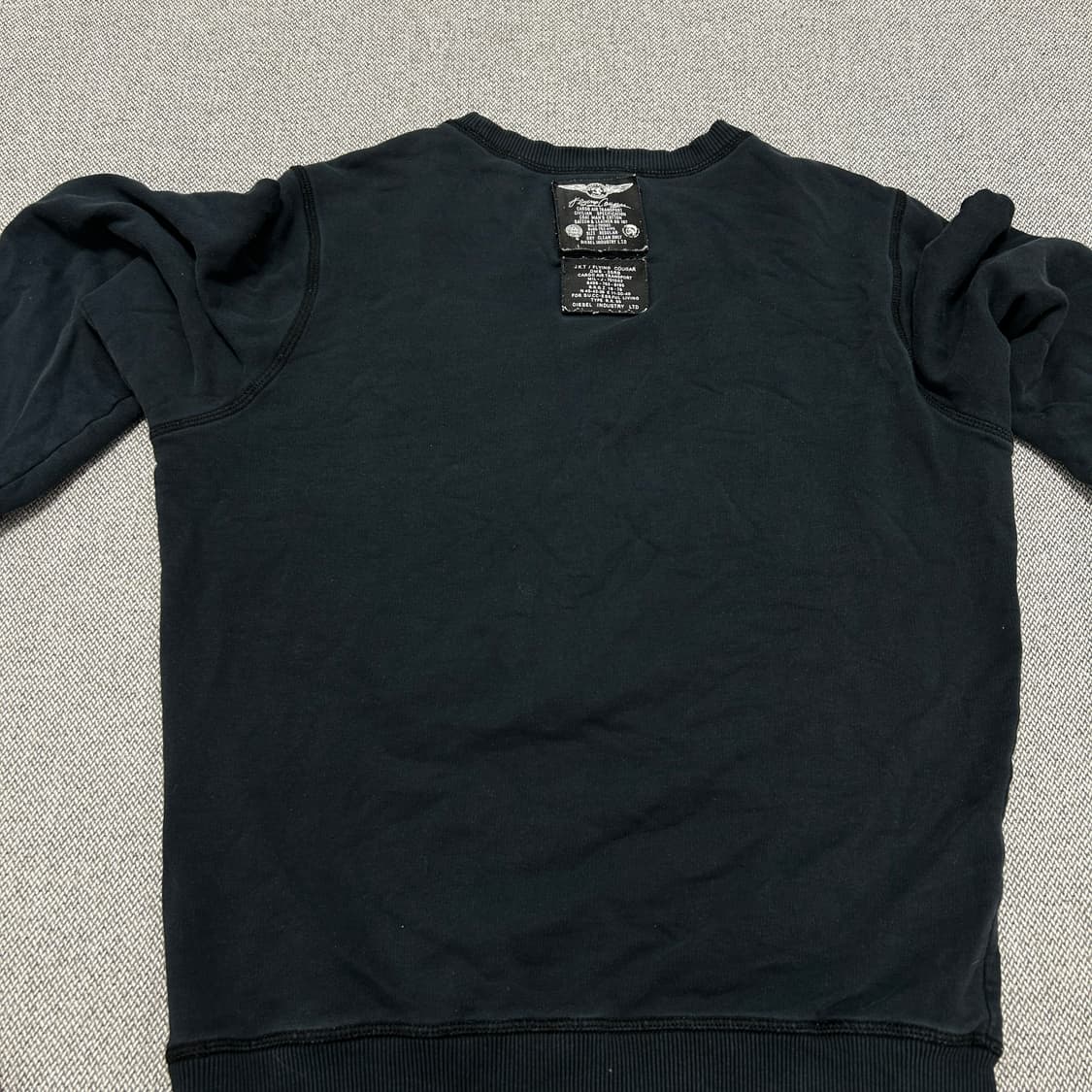 디젤 빈티지 디스 디테일 맨투맨(S) 상품이미지6