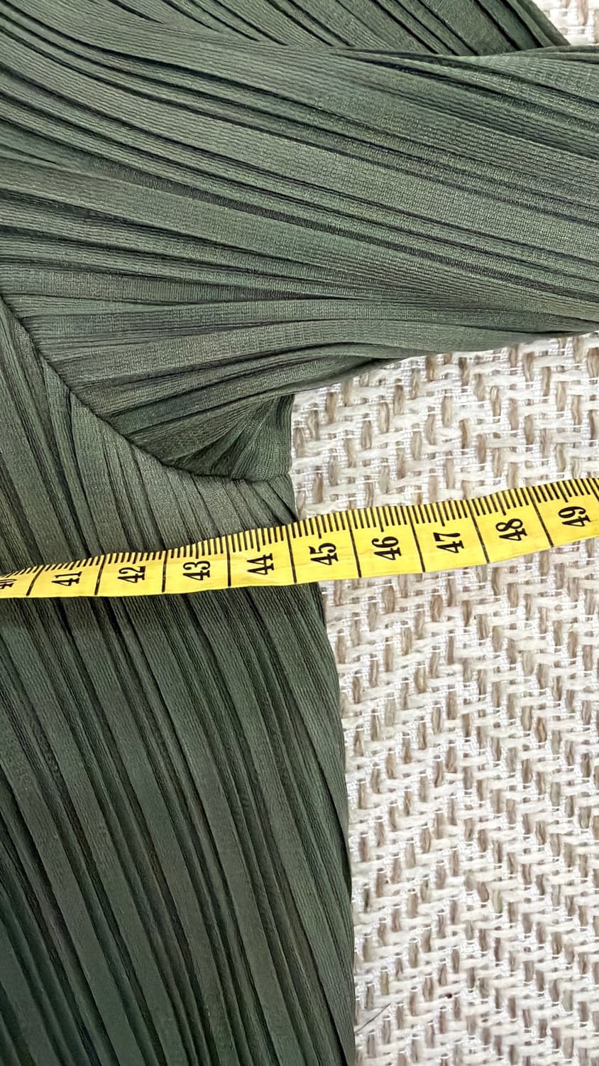 정품) 플리츠미 가디건 자켓 카키 F 상품이미지6