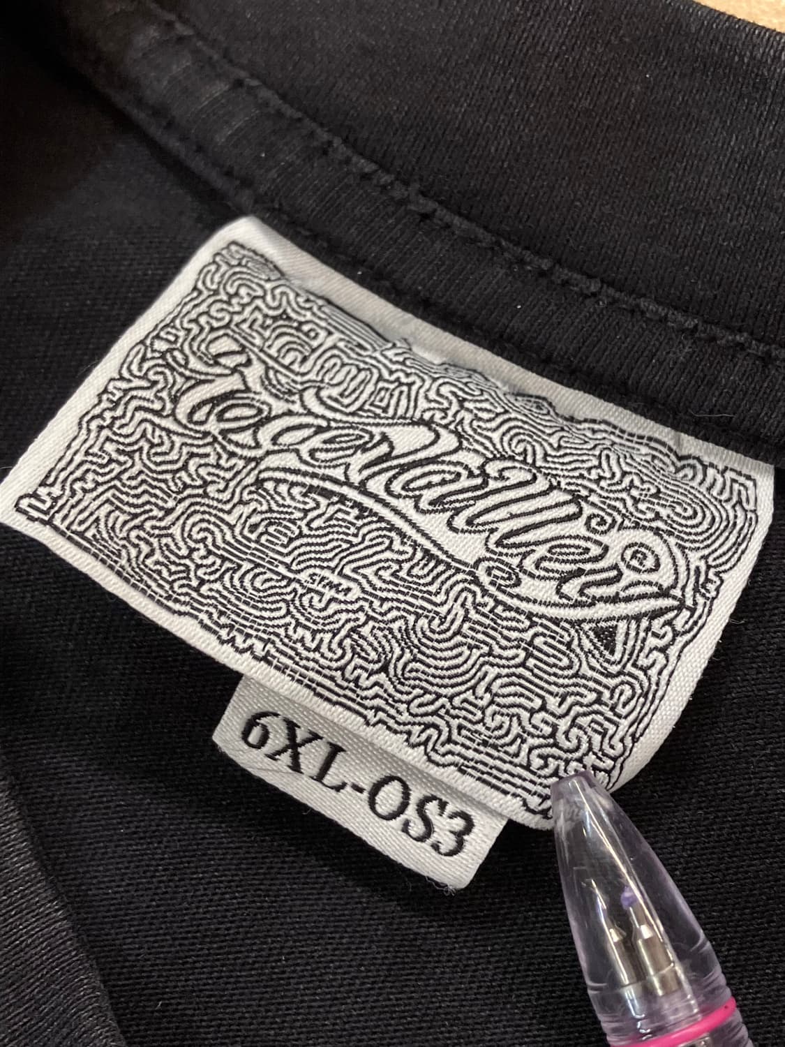 보그밸리 소닉 유스 시스터 락티셔츠 블랙 6XL #csz3367 상품이미지4