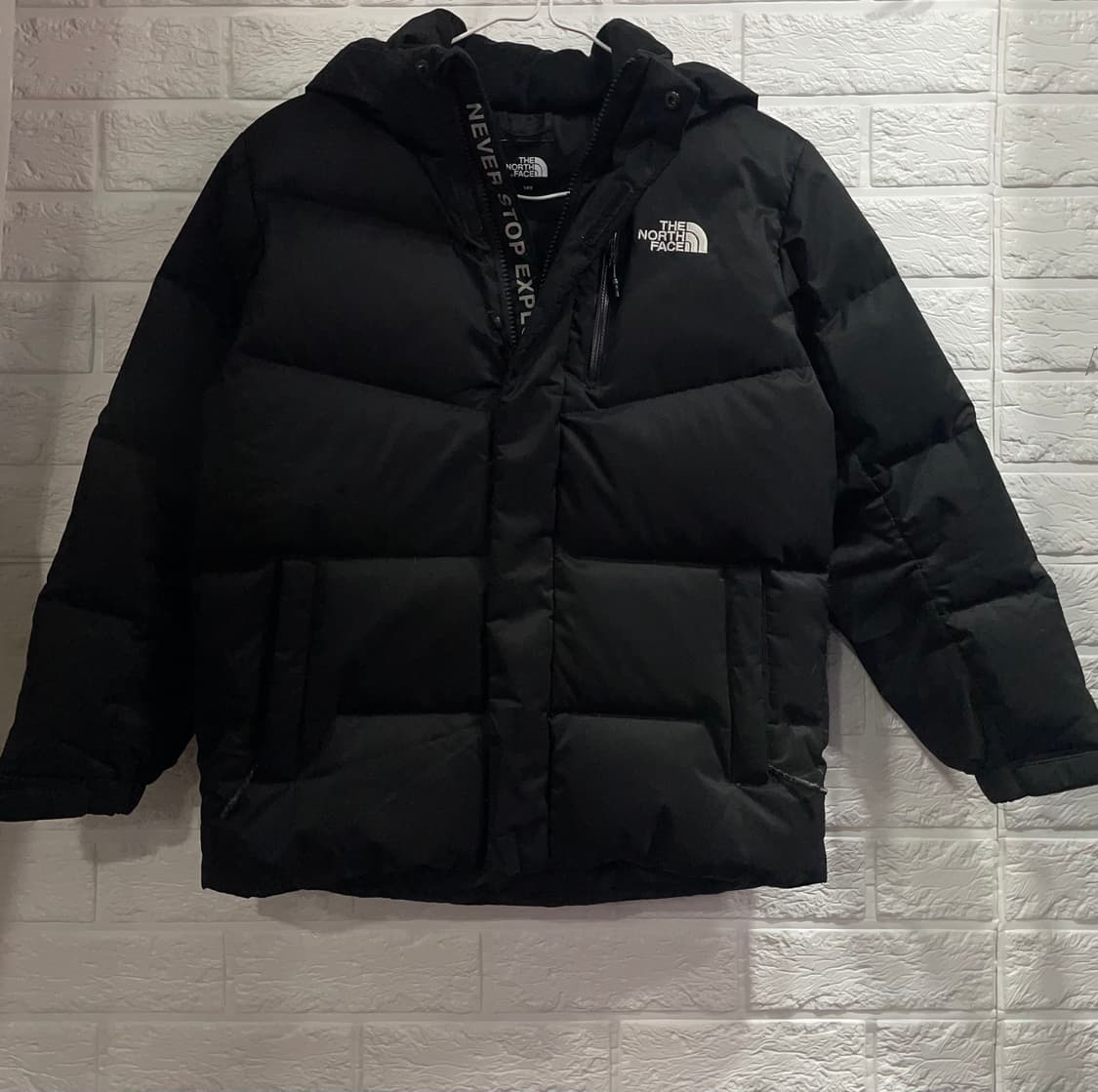 정품 노스페이스 오리털 아동패딩 140 키즈패딩 패딩9세-10세 상품이미지1