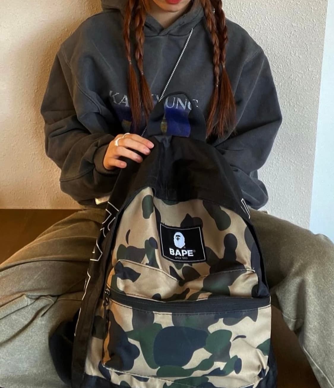 베이프 백팩 잡지부록 정품 새상품 상품이미지1