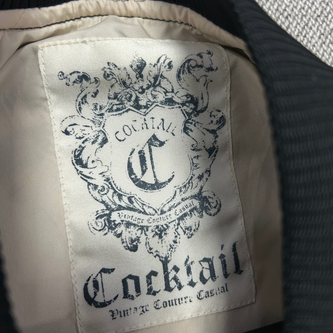 빈티지 우먼스 크롭 타이거 스카쟌 상품이미지2