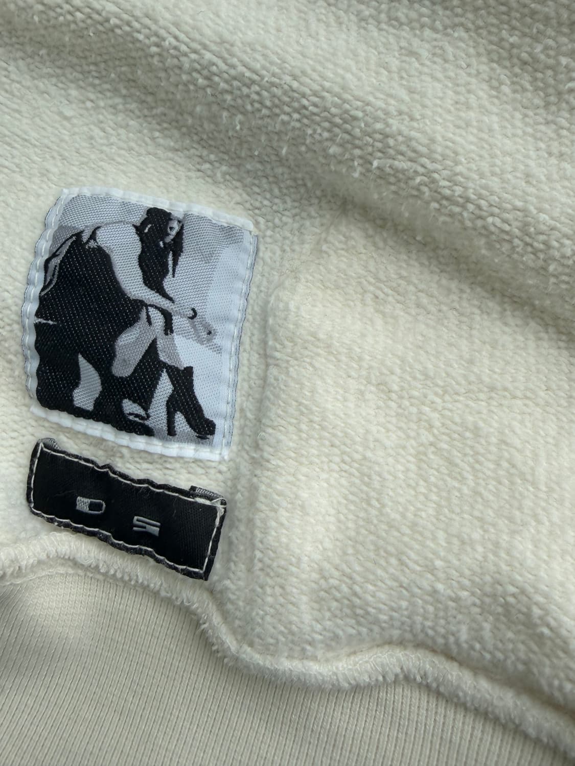 릭오웬스 다크쉐도우 사선 집업 s 상품이미지3