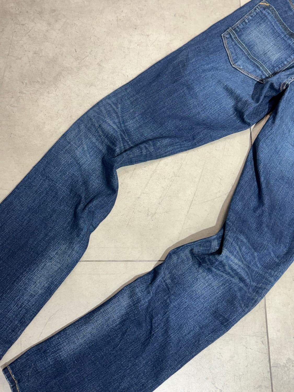 Y2k 지퍼 디테일 데님 팬츠 상품이미지6