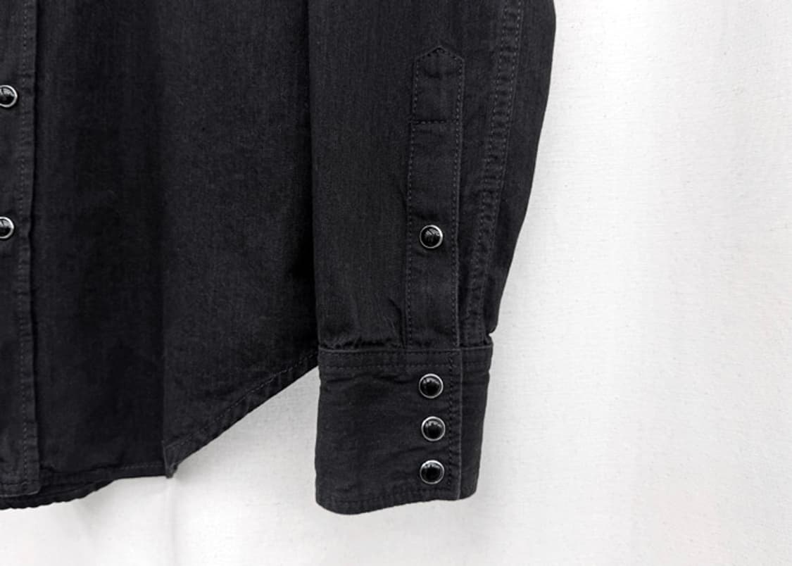 생로랑 블랙 데님 웨스턴 셔츠 상품이미지5