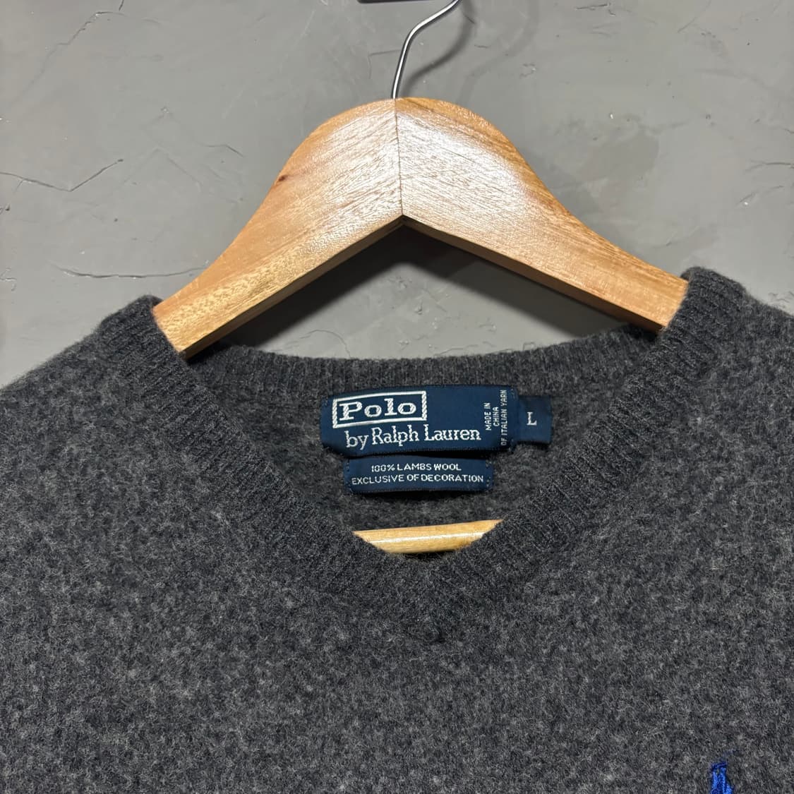 폴로 랄프로렌 램스울 니트 상품이미지3