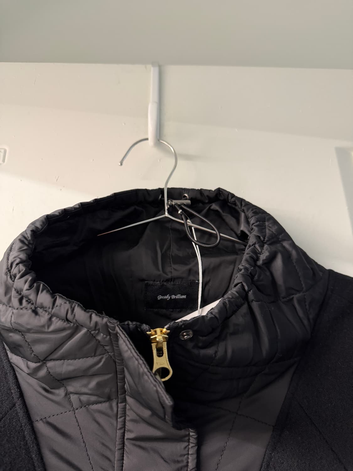 일본빈티지 울 패딩 셔링 자켓 상품이미지6