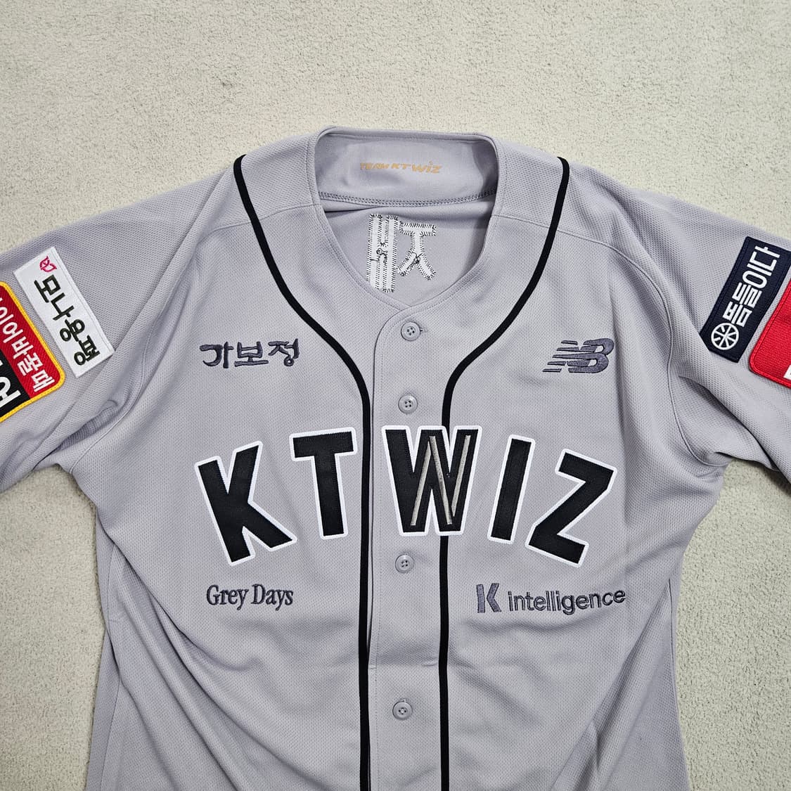 KT위즈 장재중 유니폼 100 상품이미지3