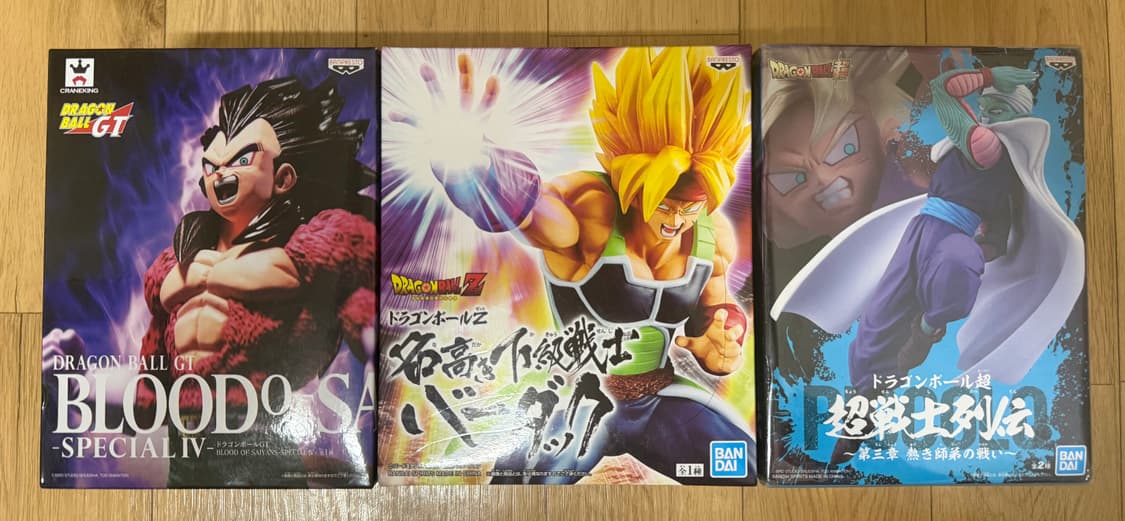 반다이 드래곤볼Z 베지터 초사이어인4 초사이어인 버독 피콜로 팝니다 상품이미지1